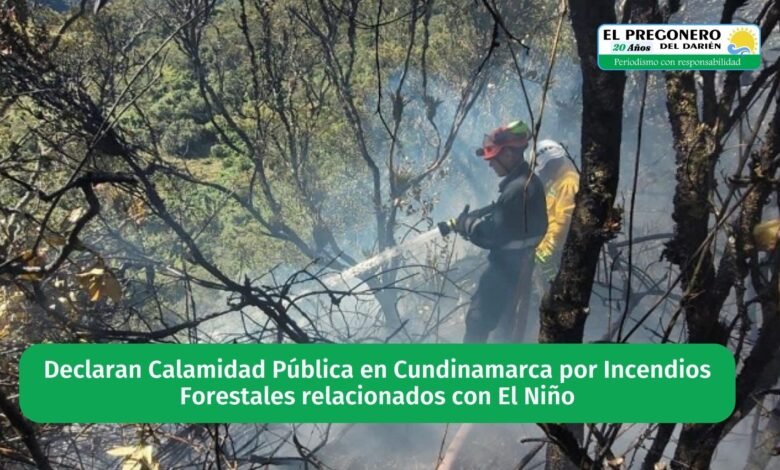 Incendio en la capital de Colombia