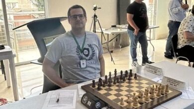 El GM. Roberto García Pantoja -Campeón absoluto