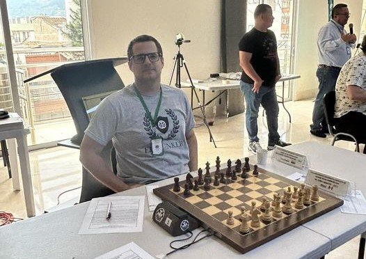 El GM. Roberto García Pantoja -Campeón absoluto